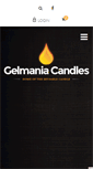 Mobile Screenshot of gelmaniacandles.com